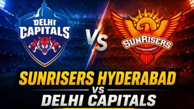 Sunrisers Hyderabad vs Delhi Capitals timeline