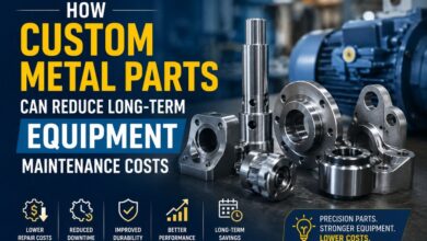 How Custom Metal Parts Can Reduce Long-Term Equipment Maintenance Costs
