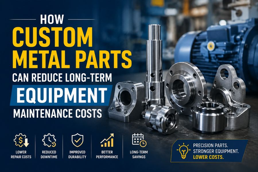 How Custom Metal Parts Can Reduce Long-Term Equipment Maintenance Costs
