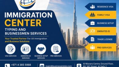 Immigration Center Typing and Businessmen Services?