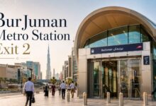 BurJuman Metro Station Exit 2