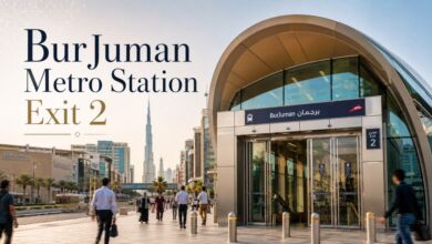 BurJuman Metro Station Exit 2